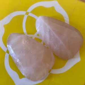 Kendra Scott Rose Quartz Sandra Stones Flat Back